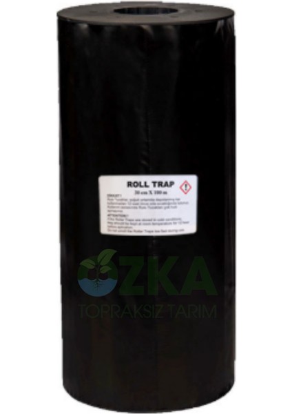 Yapışkan Rulo Tuzak 30×100 M Siyah – Tuta Absoluta Domates Güvesi Tuzağı