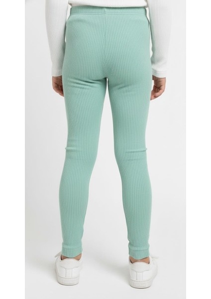 Kız Çocuk Pamuklu Likralı Şardonlu Mevsimlik Tayt fırsatları