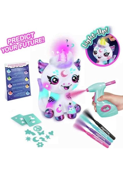 Airbrush Plush Cosmic Unicorn: Sonsuz Tasarım Olanakları Seni Bekliyor!
