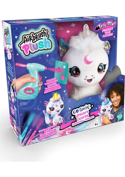 Airbrush Plush Cosmic Unicorn: Sonsuz Tasarım Olanakları Seni Bekliyor! indirimleri
