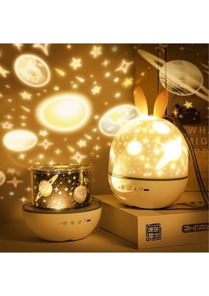 Dönen ve Renkli Star Master Projeksiyon Gece Lambası indirimleri
