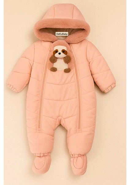 Sevimli Tembel Hayvan Figürlü Tak-Çıkar Patikli-Eldivenli Welsoft Kürklü Astronot-Kozmonot Tulum fiyatları