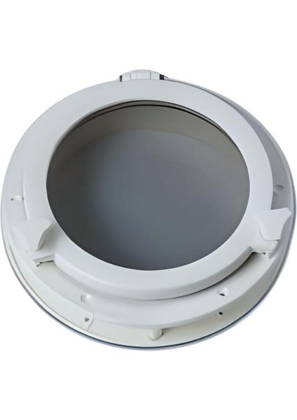 Lumboz Plastik Yuvarlak Çap 26,5cm Içten Montaj - Beyaz