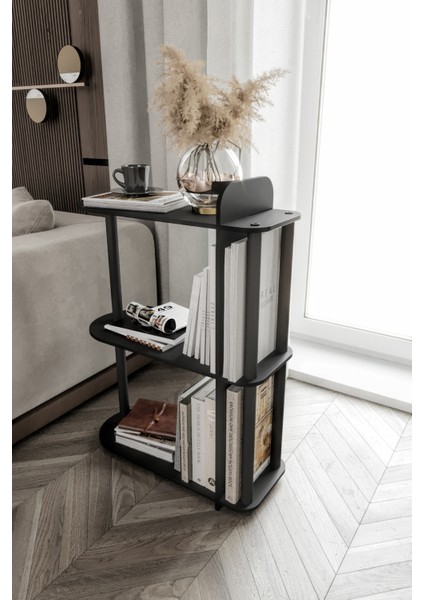 Dekoratif Yan Sehpa Siyah modelleri