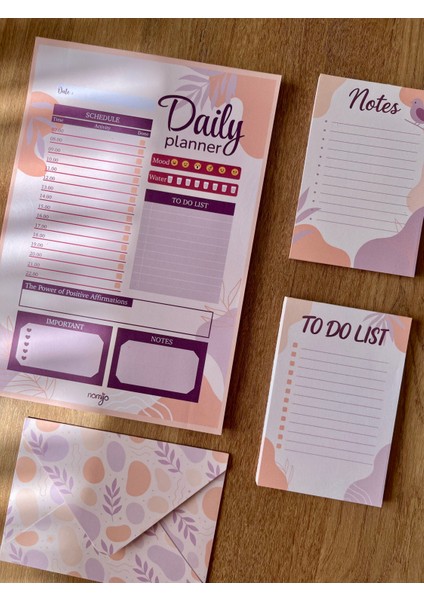 Günlük Planlayıcı Set + Zarf fiyatları