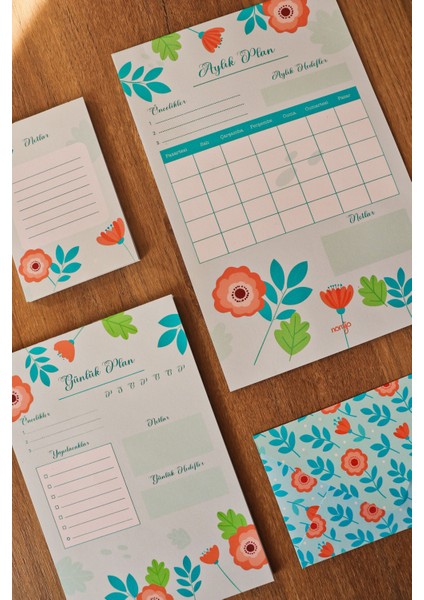 Günlük, Aylık Planlayıcı Set + Zarf fiyatları