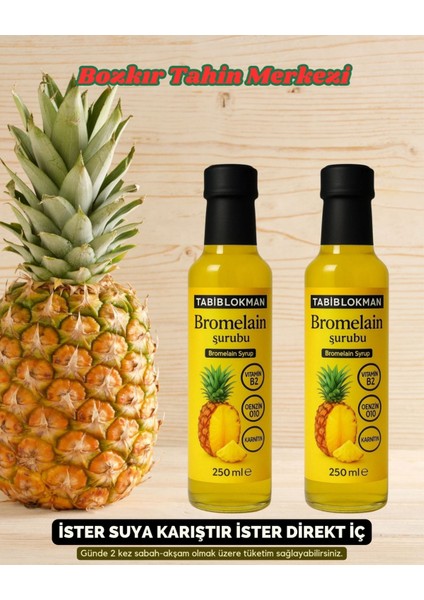 Bozkır Yöresel Bromelain Ananas Içeren Detox Şurubu 250 ml x 2 Adet (Koenzim Q10 ve L-Karnitin Ilaveli) fiyatları