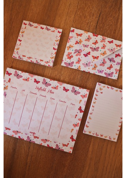 Planlayıcı Set Desenli 50 Yp. + Zarf fiyatları