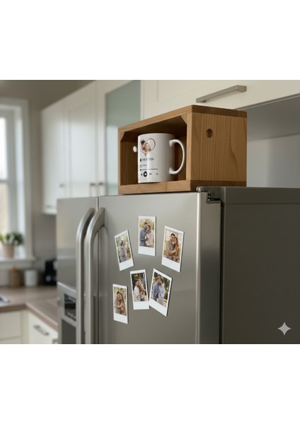 Kişiye Özel Hediye Sepeti|spotify Bardak ve 10 Adet 10X15CM Magnet Fotoğraf