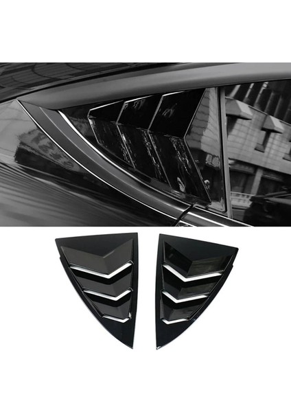 Tesla Model Y Kelebek Cam Vizörü Piano Black modelleri