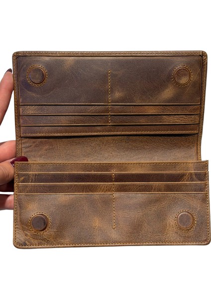 Erkek Hakiki Deri El Çantası Kahverengi indirimleri