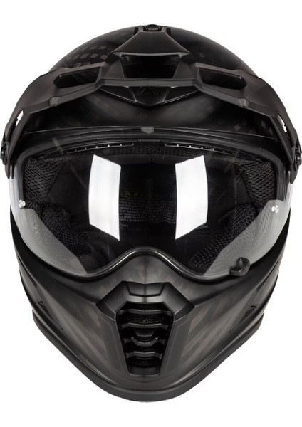 Krios Pro Carbon Adv Motosiklet Kaskı Mat Siyah indirimleri