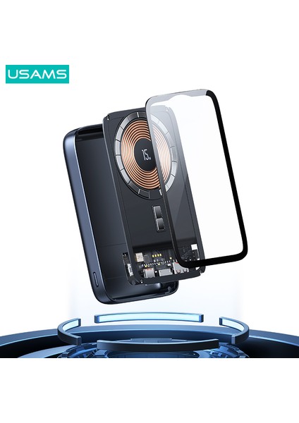 CD184 10000 Mah Powerbank | 22.5W Hızlı Şarj | 15W Kablosuz & Manyetik | Type-C Giriş/çıkış | Ultra Ince Taşınabilir Şarj Cihazı fırsatları