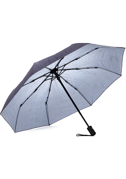 Yağmur Desenli 8 Fiber Telli Tam Otomatik Şemsiye, Şık ve Pratik Kullanım Sağlar. fiyatları