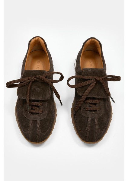 Welissa Acı Kahve Süet Hakiki Deri Kadın Sneaker fiyatları