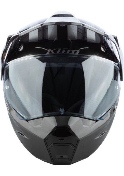 X1 Alpha Carbon Patroit Korumalı Adv Motosiklet Kaskı Metalik Siyah indirimleri