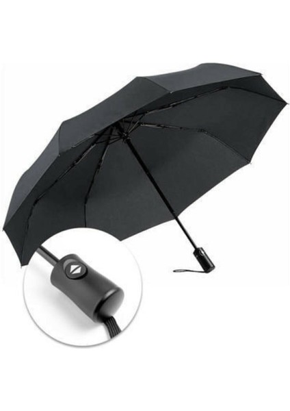 Rüzgar Dirençli Tam Otomatik Siyah Erkek Şemsiye