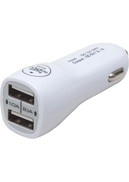 Powerway X-777 Çift Usb'li 2.1 Amper Çakmaklık Araç Şarj Cihazı