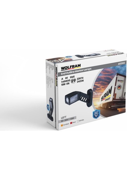 Dorse Boynuz Lamba Orta Desenli Sol E Belgeli - Wolfram 40302 fiyatları