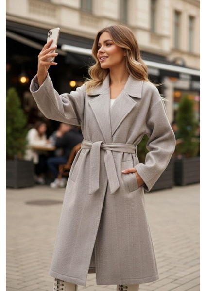 Yumuşak Dokulu Kuşaklı Kaban – Bej