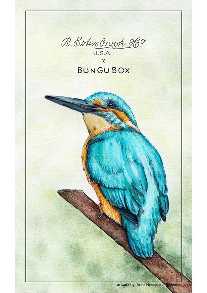 x Bungubox Kingfisher Kurutma Kağıdı