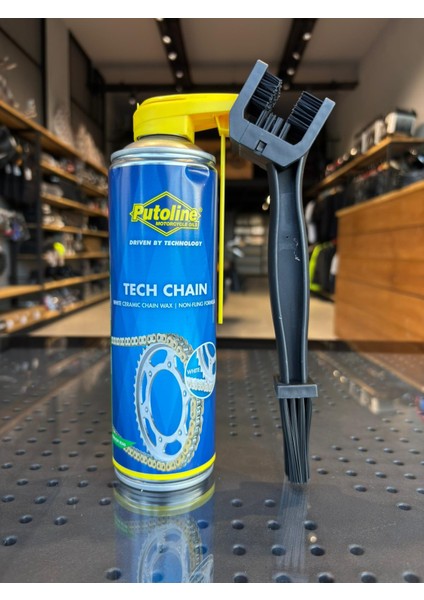 500 ml Aerosol Putoline Tech Chain Seramik Zincir Yağı+Fırça
