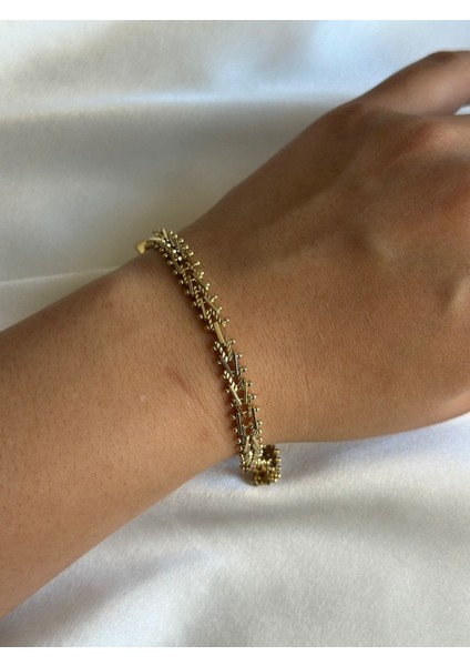 Altın Kaplama Kararmaz Bileklik