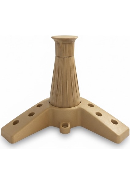 Yonca Ayarlı Meşe Plastik Ayak 12-15CM fiyatları