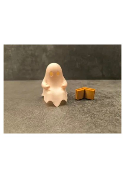 Işıklı Kitap Kurdu Hayalet Figürü (3d Baskı Gece Lambası) indirimleri