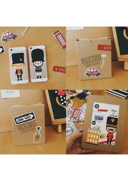 Travel Luggage Sticker Pack Valiz Etiket Seti - The Toy Soldiers modelleri