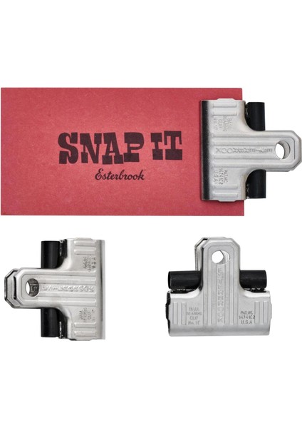 Eclipse 3'lü Klips Seti Gümüş / Silver