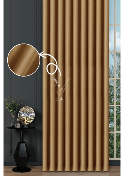 Blackout Fon Perde V-2012 Altın