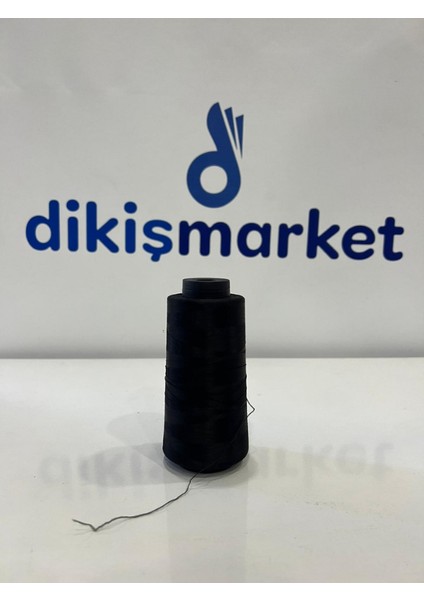 150 Denye Polyester Ip Overlok Makinası Için uygundur 1 adet siyah