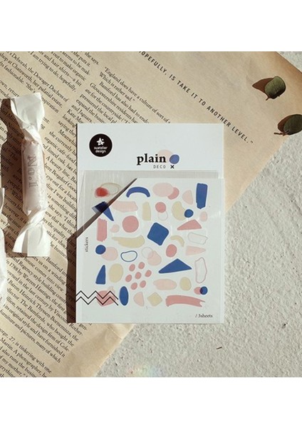 Deco Sticker Plain Label Stickers 1622 Plain 18