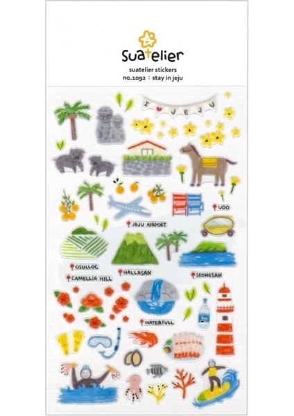 Deco Sticker Stay In Jeju