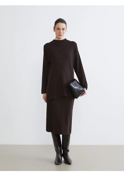 Yarım Balıkçı Yaka Kadın Triko Kazak (W5) fiyatları