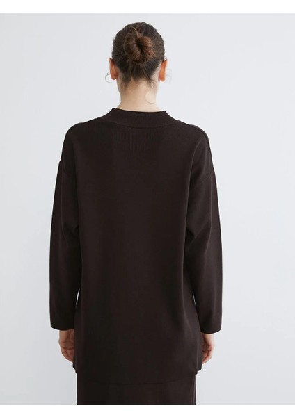 Yarım Balıkçı Yaka Kadın Triko Kazak (W5) fırsatları