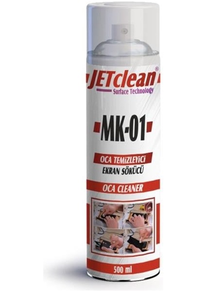 Jetclean Mk-01 500ML Oca Temizleme Sprey