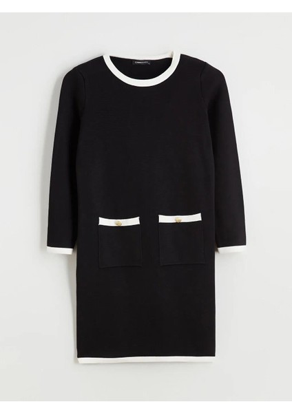 Bisiklet Yaka Triko Elbise (W5) indirimleri