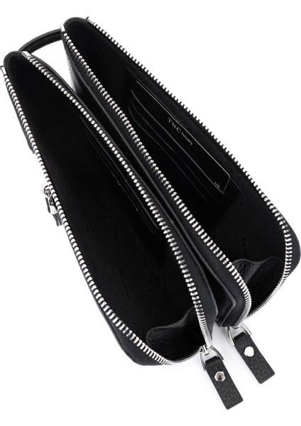 Erkek Hakiki Deri Siyah Floter El Çantası 1148 8127 Erk Cnt SK25-26 Sıyah Fltr fırsatları