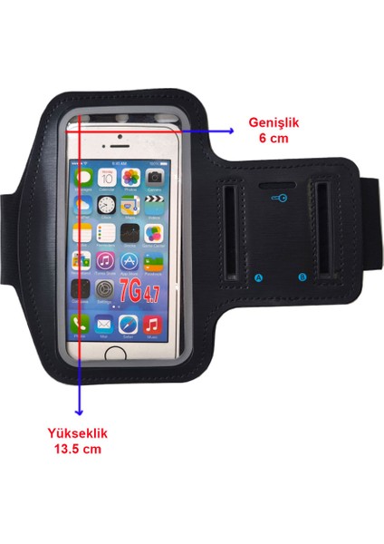 Cep Telefonu Için Kol Bandı 13.5x6 cm Ölçülerinde Taşıma Kılıfı indirimleri
