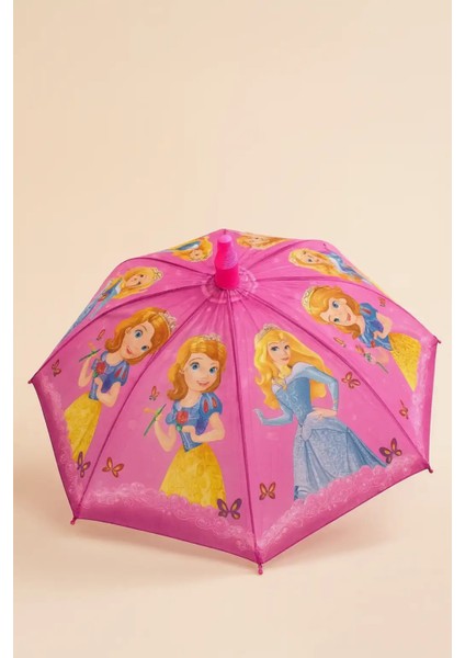 Renkli 8 Telli Otomatik Çocuk Şemsiyesi, Özel Pvc Kılıflı ve Bardaklı Tasarım