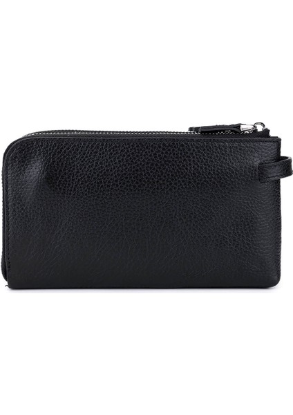 Erkek Hakiki Deri Siyah Floter El Çantası 1148 8126 Erk Cnt SK25-26 Sıyah Fltr modelleri