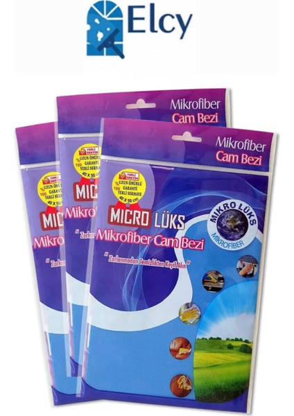 Mikrofiber Bez 3 Adet