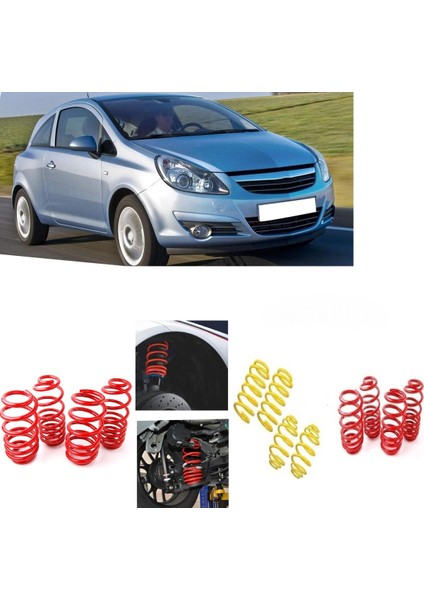 Opel Corsa D 2006-2015 Coil-Ex 3.5 cm Spor Yay