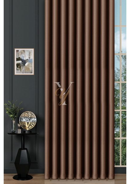 Blackout Fon Perde V-2010 Kahverengi fiyatları