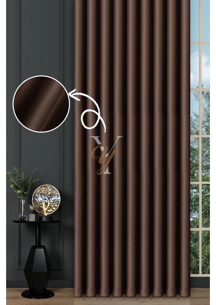 Blackout Fon Perde V-2013 Kestane