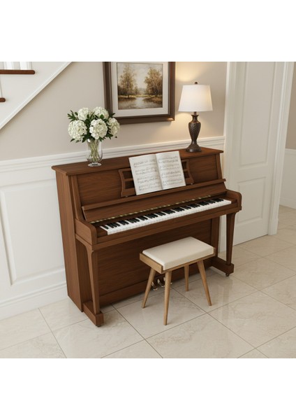 Ahşap Yatak Odası Tabure, Ceviz Çalışma ve Piano Sandalyesi, Yatak Odası Bankı fırsatları