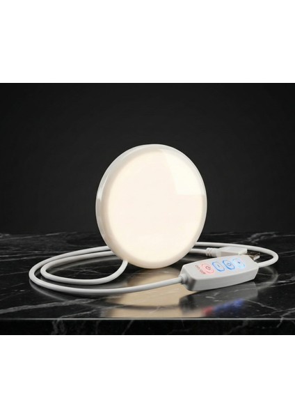 Bambu Lab Uyumlu LED Lamp Kit Muadili - Lamba Aydınlatma Seti | USB | Dimmer Arapuarlı | Sarı Işık