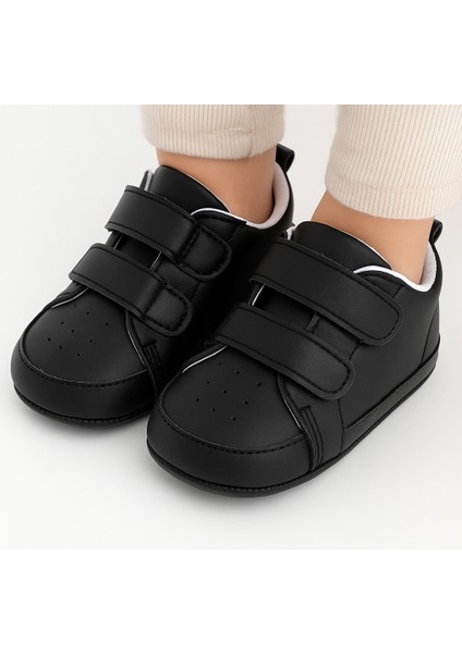 Ilk Adım Düz Cırt Cırtlı Ortapedik Rahat Ayakkabı
